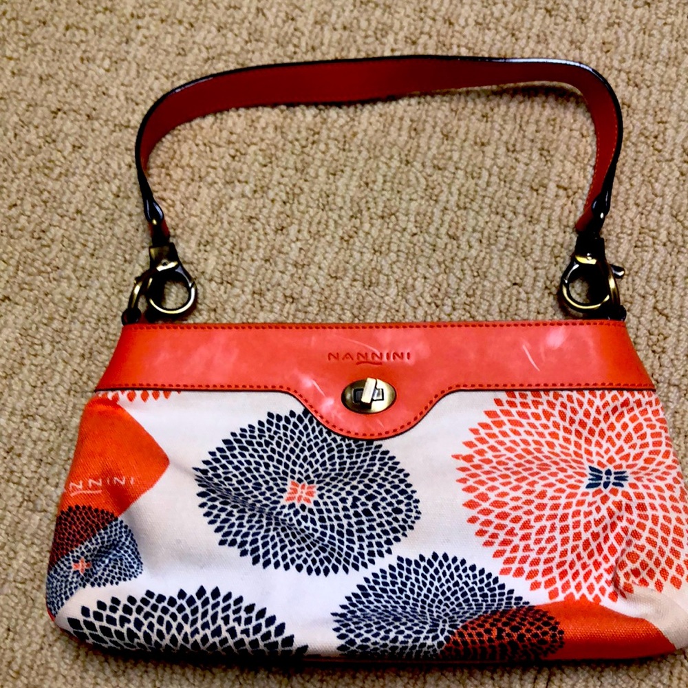 Nannini canvas shoulder bag